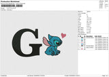 G STITCH Embroidery File 6 size