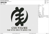 GYE Embroidery File 6 size