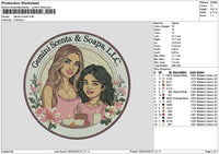 Scentscircle Embroidery File 6 sizes