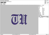 Rithaltext Embroidery 4 Files