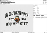 HALLOWEENTOWN 1998 Embroidery File 6 size