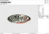 HARR BATS Embroidery File 6 size