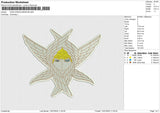 HEAD WINGS SERAFIM Embroidery File 6 size