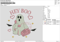 Boo 0210 Embroidery File 6 sizes