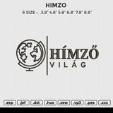 HIMZO Embroidery File 6 size