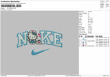 Nike Hk Nurse Embroidery File 6 sizes