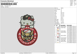 Hk Elpaso Embroidery File 6 sizes