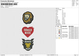 HUMAN MADE Embroidery File 6 size