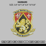 Hardbard Embroidery File 6 sizes