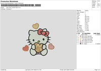HK cookies Embroidery File 6 size