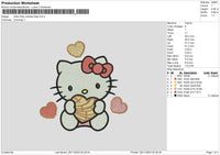 HK cookies Embroidery File 6 size