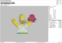 Simpson 2507 Embroidery File 6 size