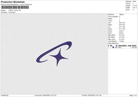 IDNITE LOGO Embroidery File 6 size
