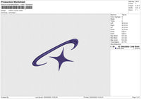 IDNITE LOGO Embroidery File 6 size