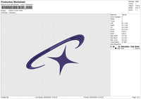 IDNITE LOGO Embroidery File 6 size