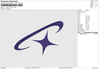 IDNITE LOGO Embroidery File 6 size