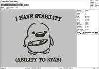 Abilitytext Embroidery File 6 sizes
