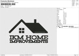 IKM HOME Embroidery File 6 size