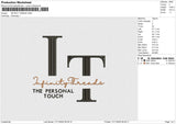 INFINITY THREAD Embroidery File 6 sizes