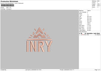 Inrytext Embroidery File 6 sizes