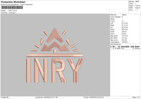 Inrytext Embroidery File 6 sizes