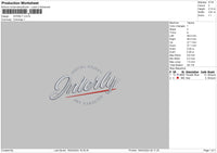 Interlytext Embroidery File 6 sizes