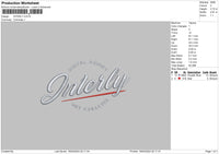 Interlytext Embroidery File 6 sizes