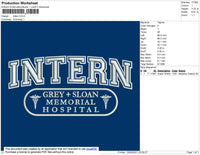 Intern Embroidery File 4 size