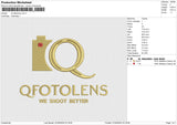 IQ qfotolens Embroidery File 6 size