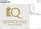 IQ qfotolens Embroidery File 6 size