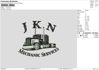 JKN Embroidery File 6 Size