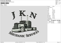 JKN Embroidery File 6 Size