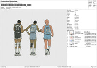 JOHNSON JORDAN BIRD Embroidery File 6 size