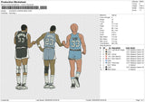 JOHNSON JORDAN BIRD Embroidery File 6 size
