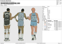 JOHNSON JORDAN BIRD Embroidery File 6 size