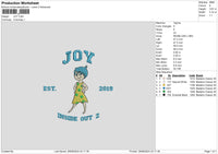 Joy 19 Embroidery File 6 sizes