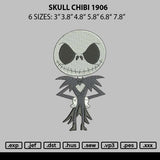Jack Chibi 1906 Embroidery File 6 sizes