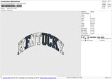 KENTUCKYv2 Embroidery File 6 size