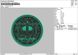 KisslandCirlce Embroidery File 6 sizes