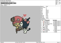 Kurokiss V2 Embroidery File 6 sizes
