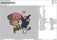 Kurokiss V2 Embroidery File 6 sizes