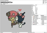 Kurokiss V2 Embroidery File 6 sizes