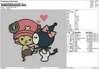 Kurokiss V2 Embroidery File 6 sizes