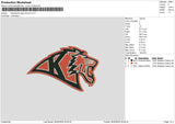 Tiger 2603 Embroidery File 6 sizes