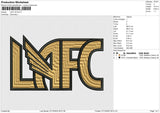 LAFC 3D Embroidery File 6 size