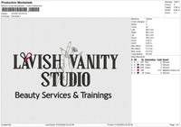 LAVISH V2 Embroidery File 6 size