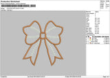 Bow App V2 0912 Embroidery File 6 sizes