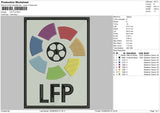 LFP Embroidery File 6 size