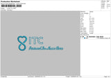 Itctext Embroidery File 6 sizes