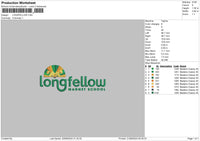 Fellowtext Embroidery File 6 sizes